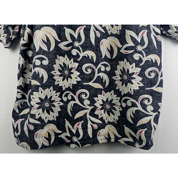 Ocean Pacific OP Hawaiian Pattern Shirt Men's Large Vintage Retro 90s RN#87989 - Picture 12 of 14